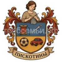 Герб семьи Пискотины