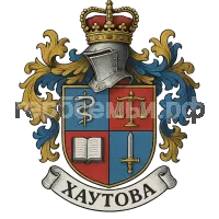 Герб семьи Хаутова