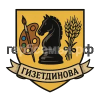 Герб семьи Гизетдинова