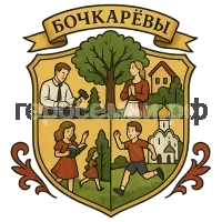 Герб семьи Бочкаревы