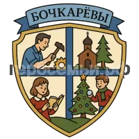 Герб семьи Бочкаревы
