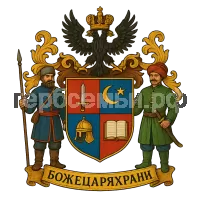 Герб семьи Боже Царя храни