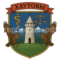Герб семьи ХАУТОВЫ