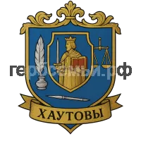 Герб семьи ХАУТОВЫ