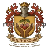 Герб семьи Вишняковы