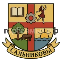 Герб семьи Сальниковы