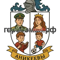 Герб семьи Аникеевы