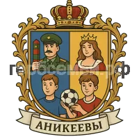Герб семьи Аникеевы