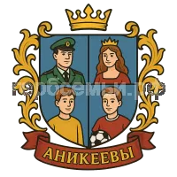 Герб семьи Аникеевы