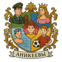 Герб семьи Аникеевы