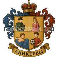 Герб семьи Аникеевы