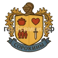 Герб семьи Сорокины