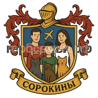 Герб семьи Сорокины