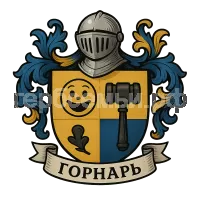 Герб семьи Горнарь