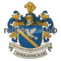 Герб семьи Приклонская