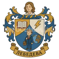 Герб семьи Лебедева