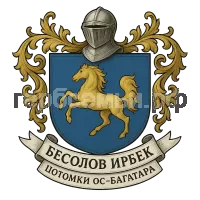 Герб семьи Бесолов Ирбек