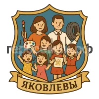 Герб семьи Яковлева