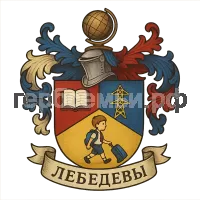 Герб семьи Лебедевы