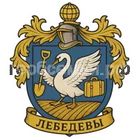 Герб семьи Лебедевы
