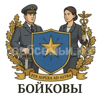 Герб семьи Бойков