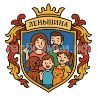 Герб семьи Леньшина