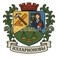 Герб семьи Илларионовы