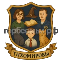 Герб семьи Тихомировы