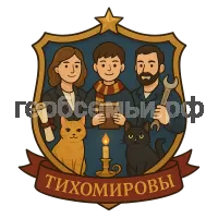 Герб семьи Тихомировы