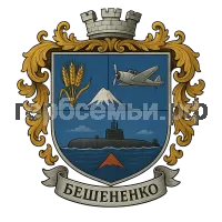 Герб семьи Бешененко