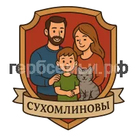 Герб семьи Сухомлиновы