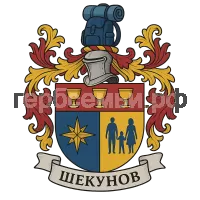 Герб семьи Шекунов