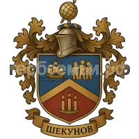 Герб семьи Шекунов