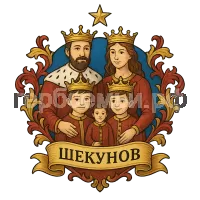 Герб семьи Шекунов
