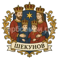 Герб семьи Шекунов