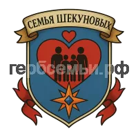 Герб семьи Семья Шекуновых