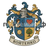 Герб семьи Войтенко
