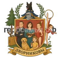 Герб семьи Дворниковы
