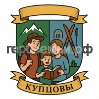 Герб семьи Купцовы