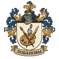 Герб семьи Лобановы