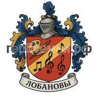 Герб семьи Лобановы