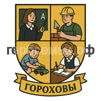 Герб семьи гороховы