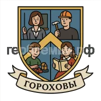 Герб семьи гороховы