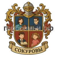 Герб семьи Сокуровы