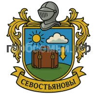 Герб семьи Севостьяновы