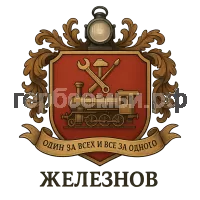 Герб семьи один за всех и все за одного