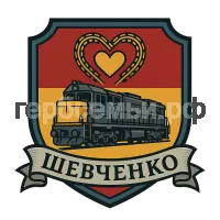 Герб семьи Шевченко влюбленные в дорогу