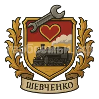 Герб семьи Шевченко влюбленные в дорогу