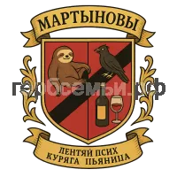 Герб семьи Мартыновы