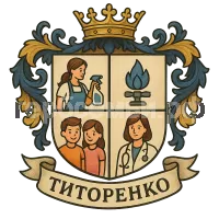 Герб семьи Титоренко